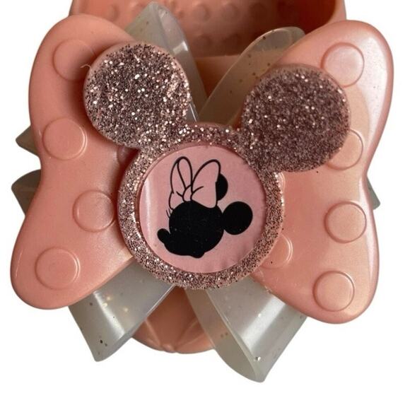 Disney Little Girls Minnie Mouse Pink Plastic Dress Up Pretend Play Heels - Picture 7 of 10